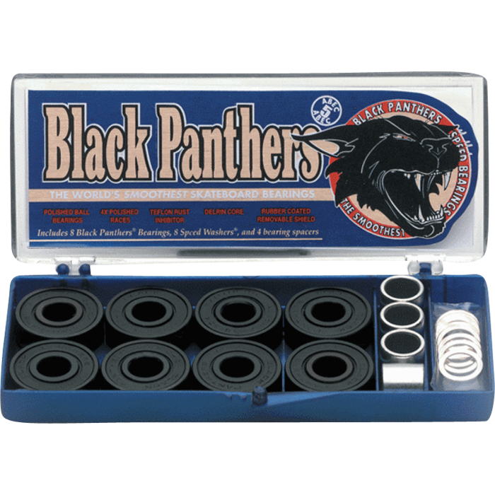 SHORTYS BLACK PANTHERS ABEC-5 Single Set