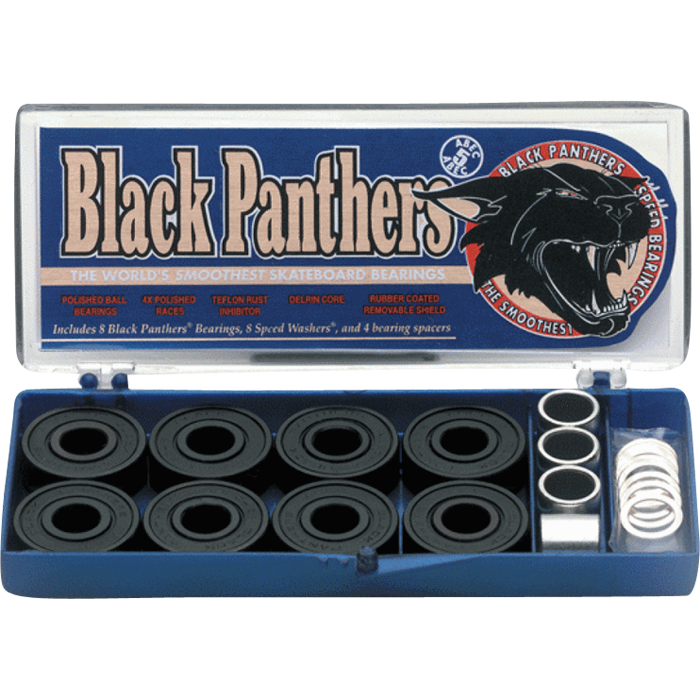 SHORTYS BLACK PANTHERS ABEC-5 Single Set