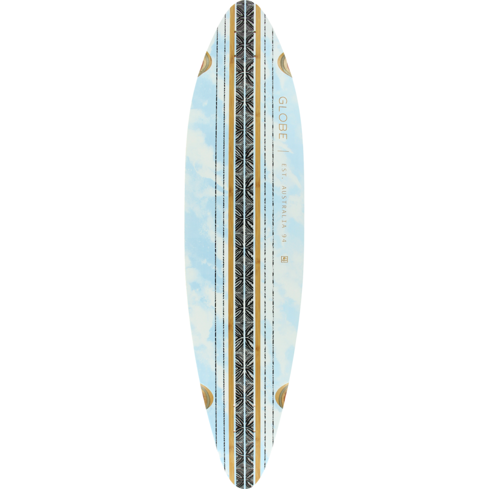 GLOBE PINNER DECK-9×41.25″ BAMBOO/SKY