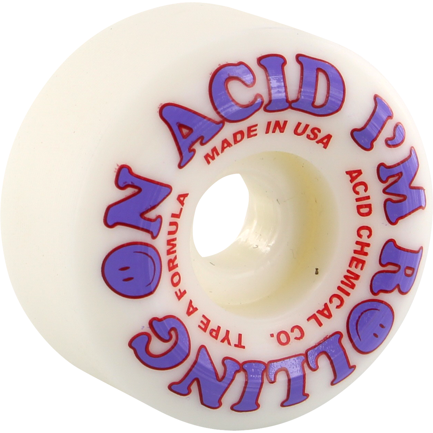 ACID ROLLING SIDECUTS 52mm WHT/PUR