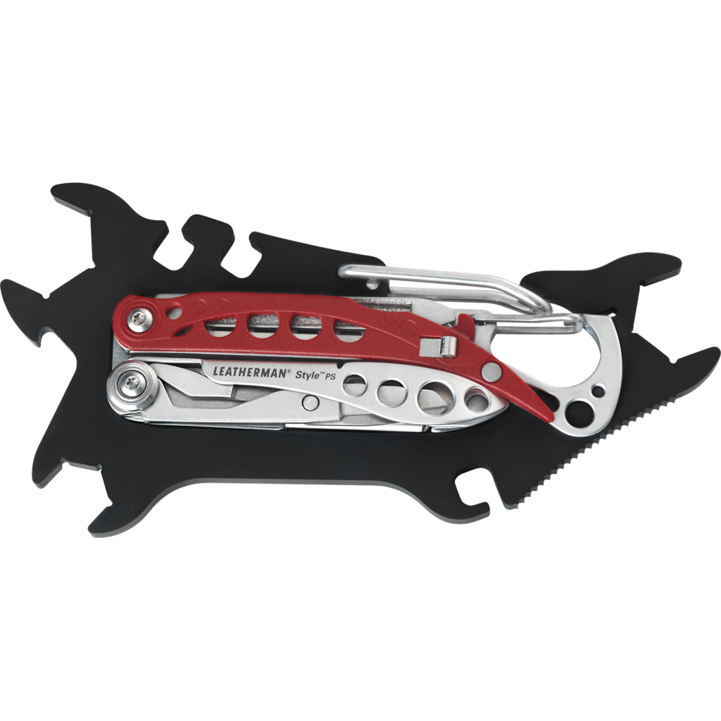 LEATHERMAN JAM & STYLE PS SKATE TOOL BLK/SIL/RED Santa Monica Skateboards