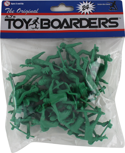 TOY BOARDERS SERIES I 24pc SKATE FIGURES