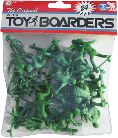 TOY BOARDERS SERIES II 24pc SKATE FIGURES