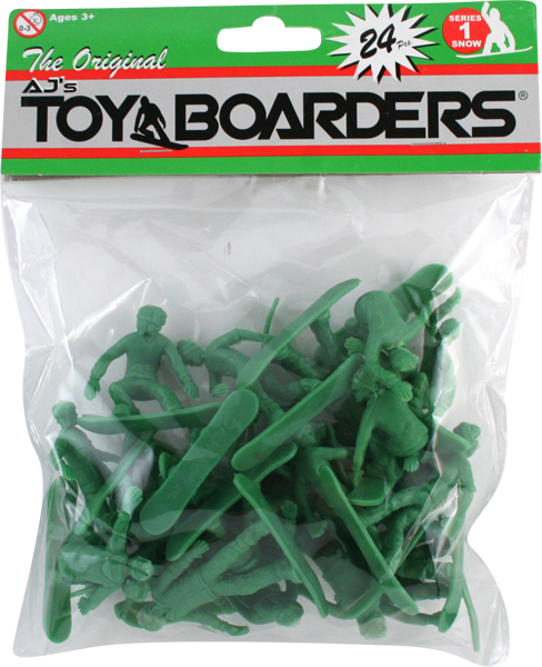 TOY BOARDERS SERIES I 24pc (SNOW) FIGURES